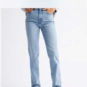 Abercrombie & Fitch Light Blue Straight Leg Jeans